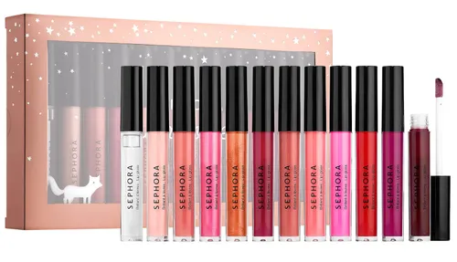 Sephora Sugarcoated, Lip Gloss Set (Zestaw 12 błyszczyków do ust) - 1