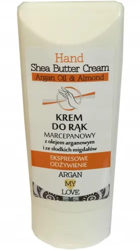 Argan My Love Krem do rąk marcepanowy `Ekspresowe odżywienie`