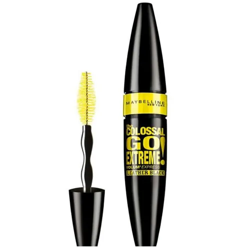 Maybelline New York The Colossal, Volum`Go Extreme! Leather Black Mascara (Ultra czarny tusz do rzęs)