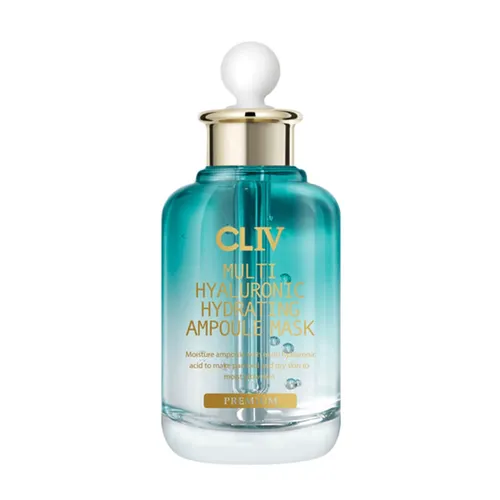 Cliv Premium Multi Hyaluronic Ampoule Mask (Intensywnie nawilżająca maska w płachcie z kwasem hialuronowym)