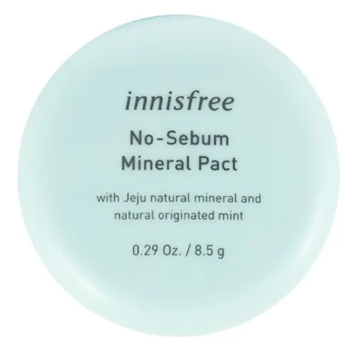 Innisfree No Sebum Mineral Pact (Mineralny puder matujący w kompakcie) - 2