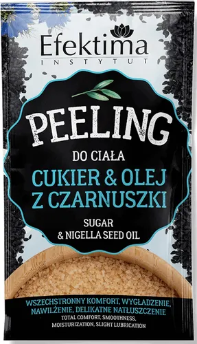 Efektima Peeling do ciała `Cukier i olej z czarnuszki`