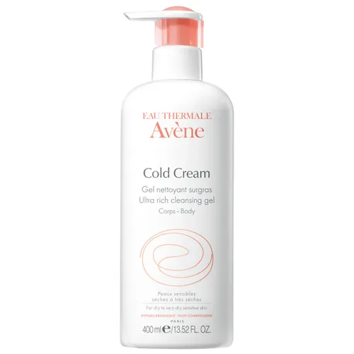 Eau Thermale Avène Cold Cream, Gel Nettoyant Surgras (nowa wersja) (Żel do mycia) - 2