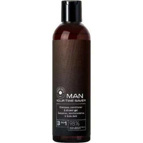 Green Feel's Cosmetics Man, Szampon, balsam i żel pod prysznic `Your Time Saver`