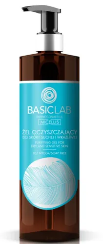 BasicLab Dermocosmetics Micellis, Żel oczyszczający do skóry suchej i wrażliwej