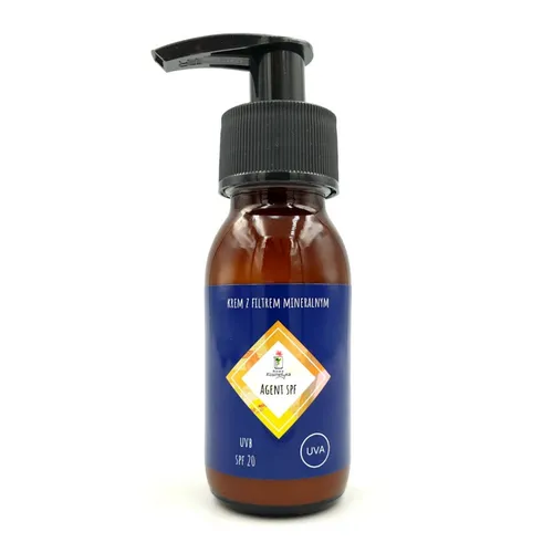 Nowa Kosmetyka Krem z filtrem mineralnym SPF20 `Agent `