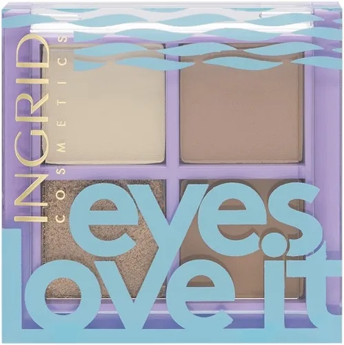 Ingrid Cosmetics Nude Ideal Eyes, Eyes Love It Eyeshadow Palette (Paleta cieni do powiek) - 1