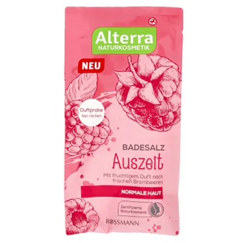 Alterra Auszeit Badesalz , Ein Herz & Eine Beere (Sól do kąpieli `Czas relaksu`) - 2