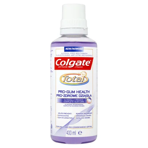Colgate Total Pro - Gum Health, Płyn do płukania jamy ustnej `Pro - zdrowe dziąsła` - 1
