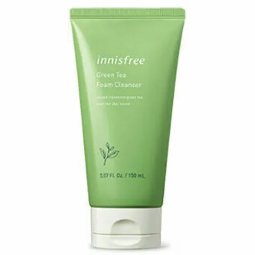 Innisfree Green Tea, Foam Cleanser (Pianka do mycia twarzy z zieloną herbatą)
