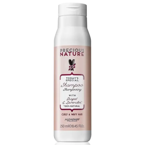 Alfaparf Precious Nature, Shampoo with Grape & Lavender Curly & Wavy Hair (Szampon do włosów kręconych i falowanych)