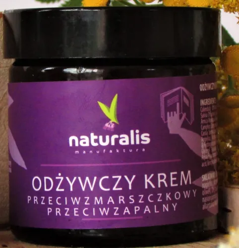 Manufaktura Naturalis Odżywczy krem przeciwzmarszczkowy i przeciwzapalny z olejem z nasion pomidora