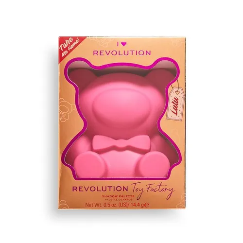 I Heart Revolution Toy Factory, Teddy Bear Lulu Shadow Palette (Paleta cieni do powiek) - 2