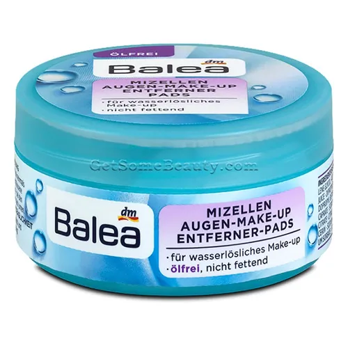 Balea Mizellen Augen-Make-Up Entferner Pads (Micelarne płatki do demakijażu oczu)