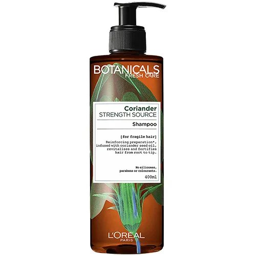 L'Oreal Paris Botanicals Fresh Care, Kuracja wzmacniająca, Szampon pielęgnacyjny do osłabionych i delikatnych włosów