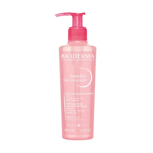 Bioderma Sensibio Gel Moussant (Kojąco-łagodzący żel do mycia twarzy dla skóry wrażliwej) - 1