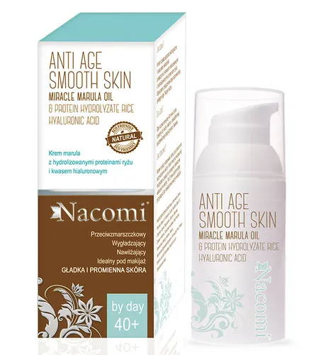 Nacomi Anti Age Smooth Skin, Krem na Dzień 40+