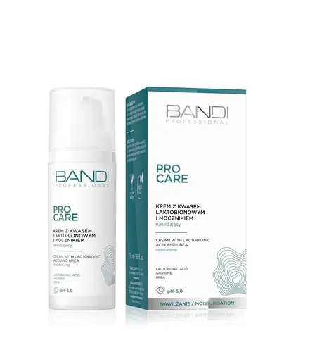 Bandi Pro Care ,Nawilżający krem z kwasem laktobionowym i mocznikiem