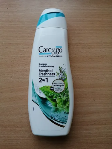 Care&Go Szampon przeciwłupieżowy 2 w 1 `Menthol Freshness`