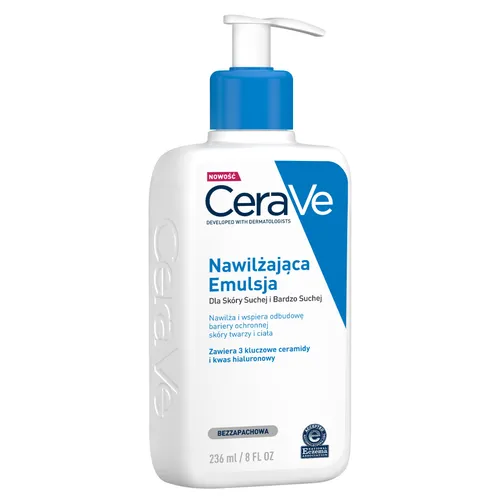 CeraVe Nawilżająca Emulsja dla Skóry Suchej i Bardzo Suchej - 2