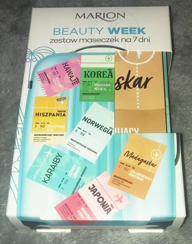 Marion Beauty Week, Zestaw maseczek na 7 dni - 1