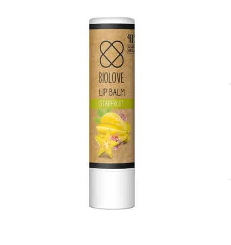 Biolove Starfruit, Lip Balm (Pomadka do ust `Karambola`)