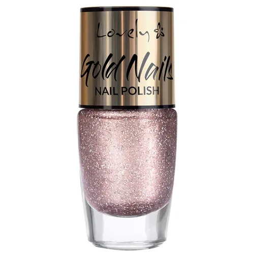 Lovely Gold Goddes, Gold Nails Nail Polish (Lakier do paznokci) - 1