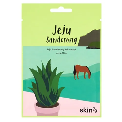 SKIN79 Jeju Sandorong Jelly Mask,  Jeju Aloe (Żelowa maska do twarzy z aloesem)