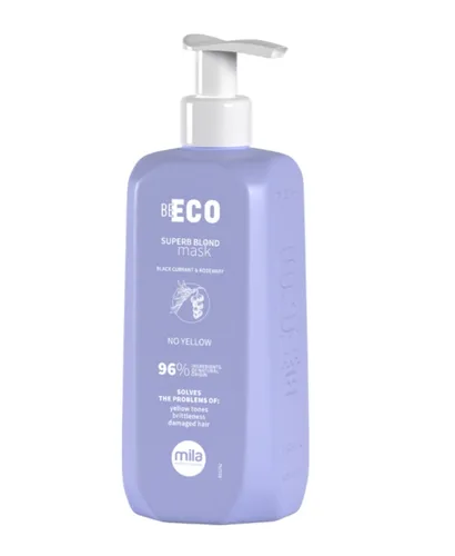 Mila Pro Be Eco, Superb Blond Mask (Maska do włosów blond neutralizująca żółte refleksy)