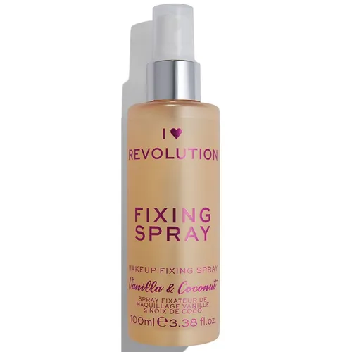 I Heart Revolution Fixing Spray Vanilla Bean & Coconut (Utrwalająca mgiełka do twarzy)