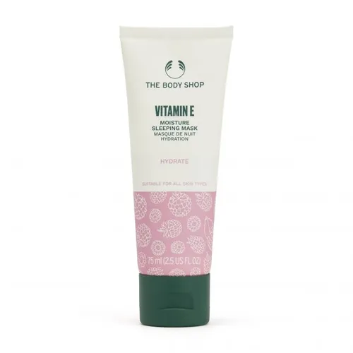 The Body Shop Vitamin E Moisture Sleeping Mask (Wegańska nawilżająca maska na noc `Witamina E` (nowa wersja))