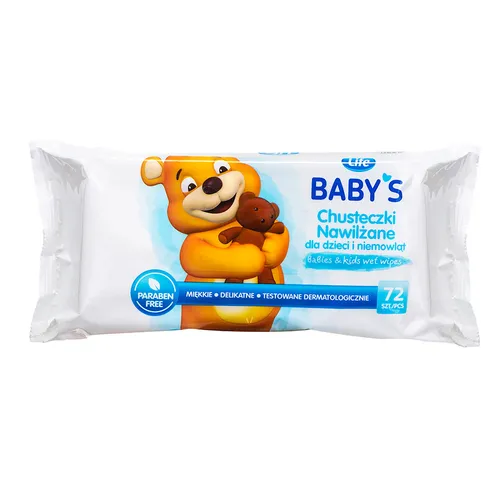Life Baby`s Wet Wipes (Chusteczki nawilżane)