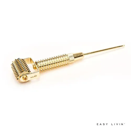 Easy Livin' Gold Derma Roller (Roller do masażu twarzy)