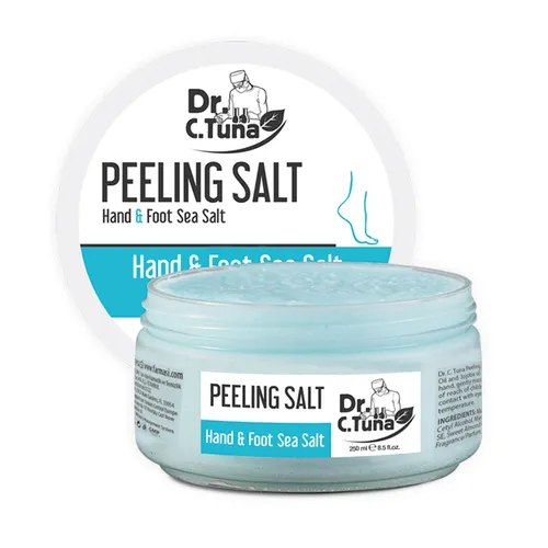Dr.C.Tuna Hand & Foot Sea Salt, Peeling Salt (Peeling solny do rąk, stóp, ciała)
