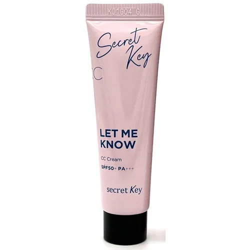 Secret Key Let Me Know CC Cream SPF50+PA+++ (Nawilżający krem CC z filtrem - nowa wersja)