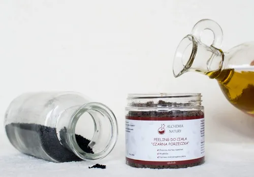 Alchemia Natury Peeling do ciała `Czarna porzeczka`