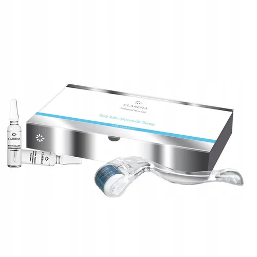 Clarena Body Roller Microneedle Therapy (Kuracja dla osób z rozstępami, cellulitem oraz utratą jędrności skóry)
