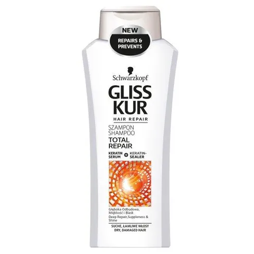Schwarzkopf Gliss Total Repair, Shampoo (Szampon do włosów suchych i zniszczonych (nowa wersja)) - 2