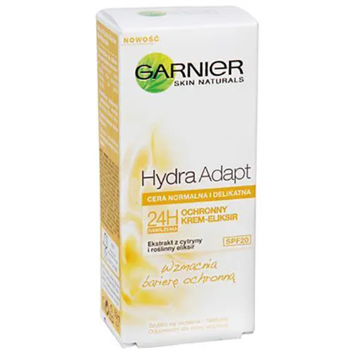 Garnier Hydra Adapt, Ochronny krem - eliksir do cery normalnej i delikatnej