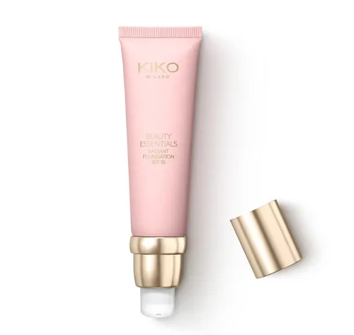Kiko Milano Beauty Essentials, Radiant Foundation SPF15 (Nawilżający podkład w płynie)