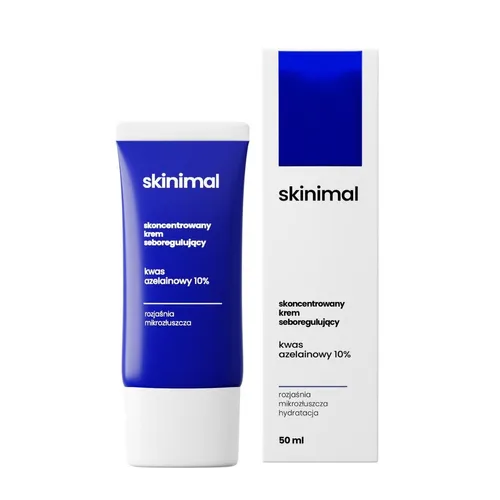 Skinimal Skoncentrowany krem seboregulujący `Kwas azelainowy 10%`