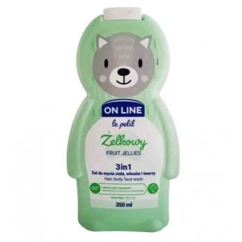 On Line Le Petit, 3 in 1  Hair Body & Face Wash (Żel do mycia ciała, włosów i twarzy 3 w 1 (różne rodzaje))