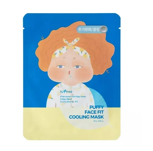 Isntree Puffy Face Fit Cooling Mask (Chłodząca maska w płachcie)