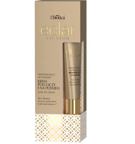 L'biotica Eclat, Eye Glow (Odmładzająco-liftingujący krem pod oczy i na powieki) - 2