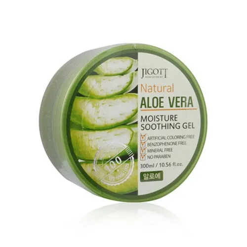 Jigott Natural Aloe Vera Moisture Soothing Gel (Żel z aloesem)