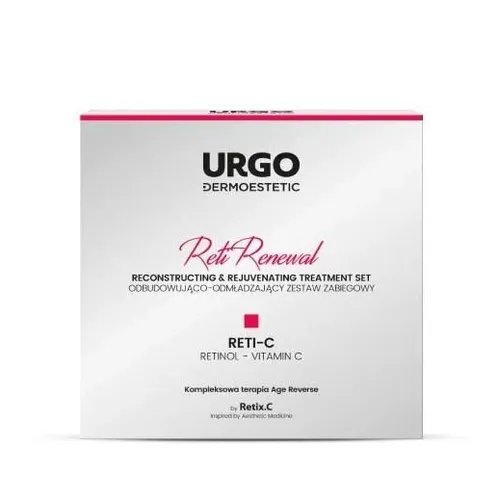 URGO Dermoestetic RetiRenewal, Reconstructing & Rejuvenating Reti-C Treatment Set (Zestaw zabiegowy odbudowująco-odmładzający)