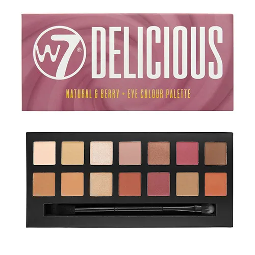 W7 Delicious, Eyeshadow Palette (Paleta 14 cieni do powiek)