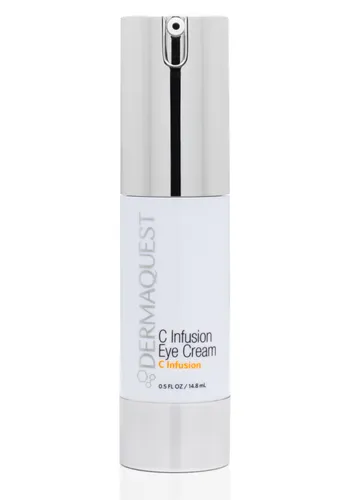 DermaQuest Skin Therapy C Infusion Eye Cream (Przeciwstarzeniowy krem pod oczy z witaminą C i kwasem hialuronowym)