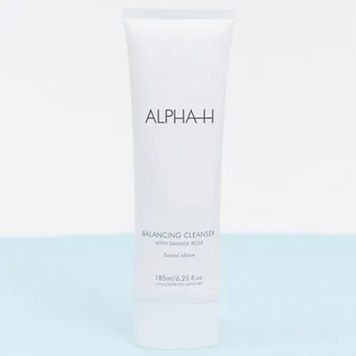 Alpha - H Balancing Cleanser with Damask Rose (Emulsja do mycia twarzy z różą damasceńską regulująca pH skóry)