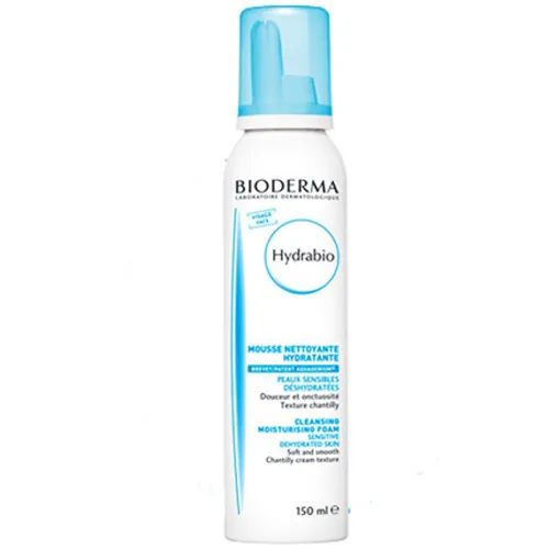 Bioderma Hydrabio Mousse (Nawilżająca pianka do mycia twarzy do skóry odwodnionej)